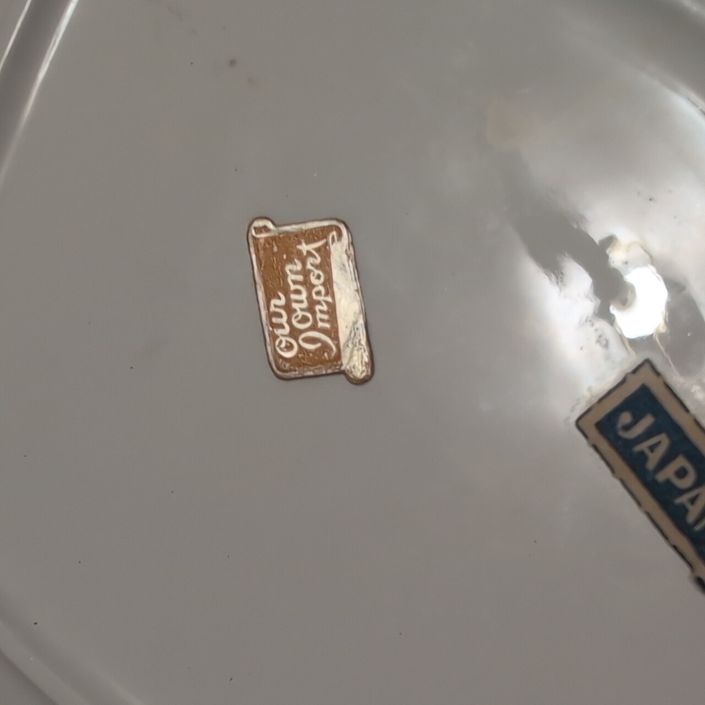 💥SOLD💥Occupied Japan Hand Crafted Trout Dish/Ashtray - Picture 9 of 13